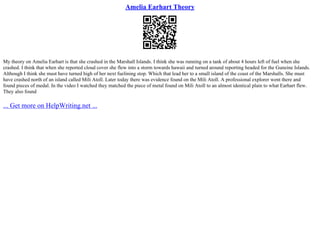 Similarities Between Amelia Earhart And Malala Yousafzai | PPT