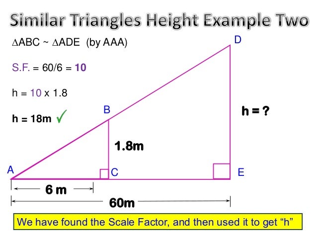 Similar Triangles II