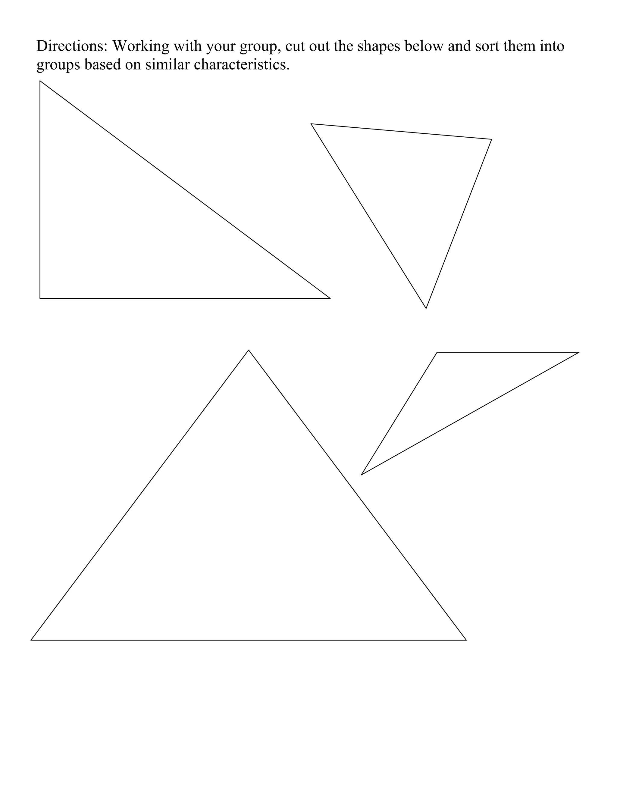 Similar triangles student_handout | DOC | Physics | Science