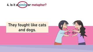 Simile and metaphor lesson | PPTX
