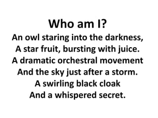 Simile Metaphor Personification