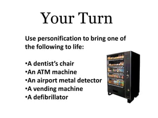 Simile Metaphor Personification