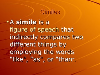 Similes ,[object Object]