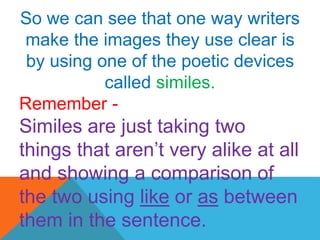 Simile presentation | PPTX