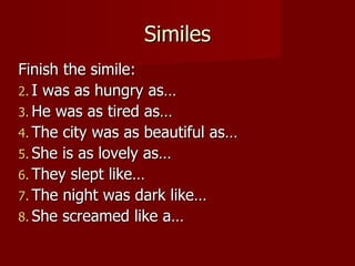 simile for darkness