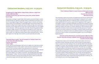 CUNY SI Mini-Conference Program | PDF | Educational Assessment | Education