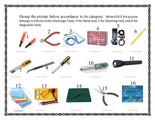 Sim in ICT four categories of pc hardware servicing hardware tools