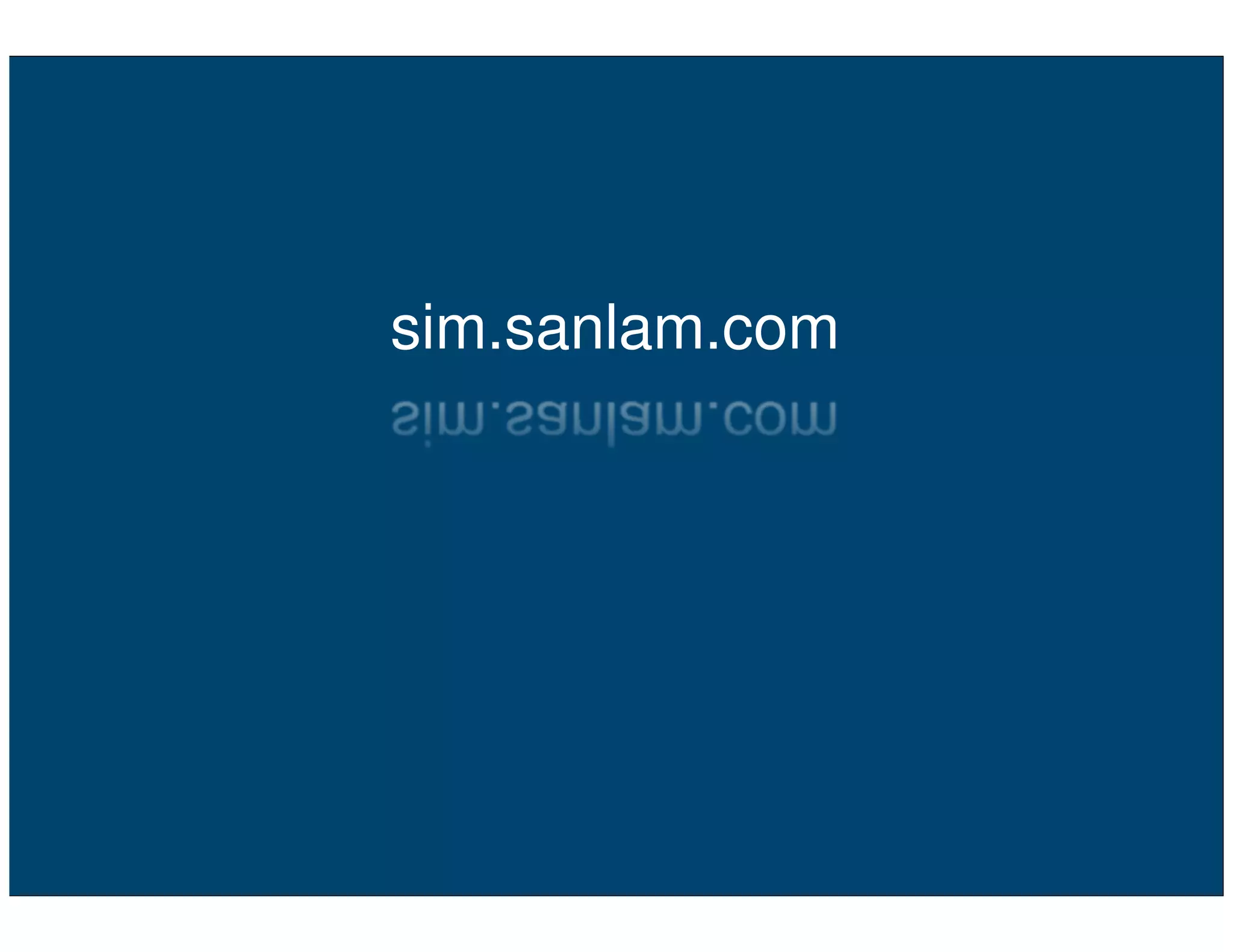 sim.sanlam.com
 