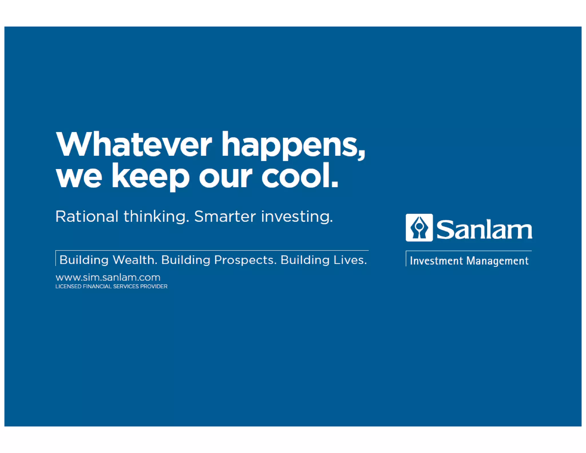 Sanlam Investments Intro Senate Group