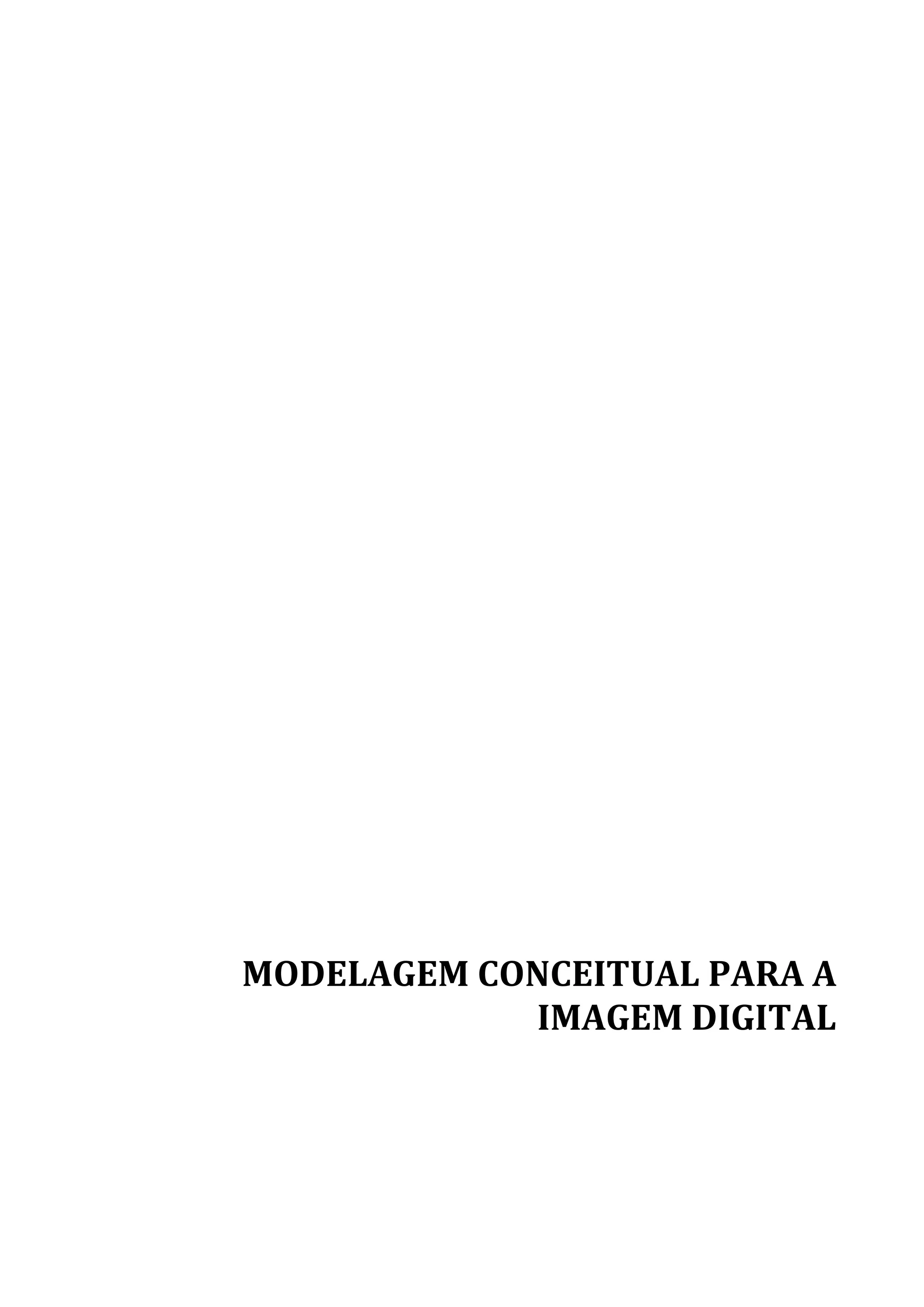 105




MODELAGEM CONCEITUAL PARA A
            IMAGEM DIGITAL
 