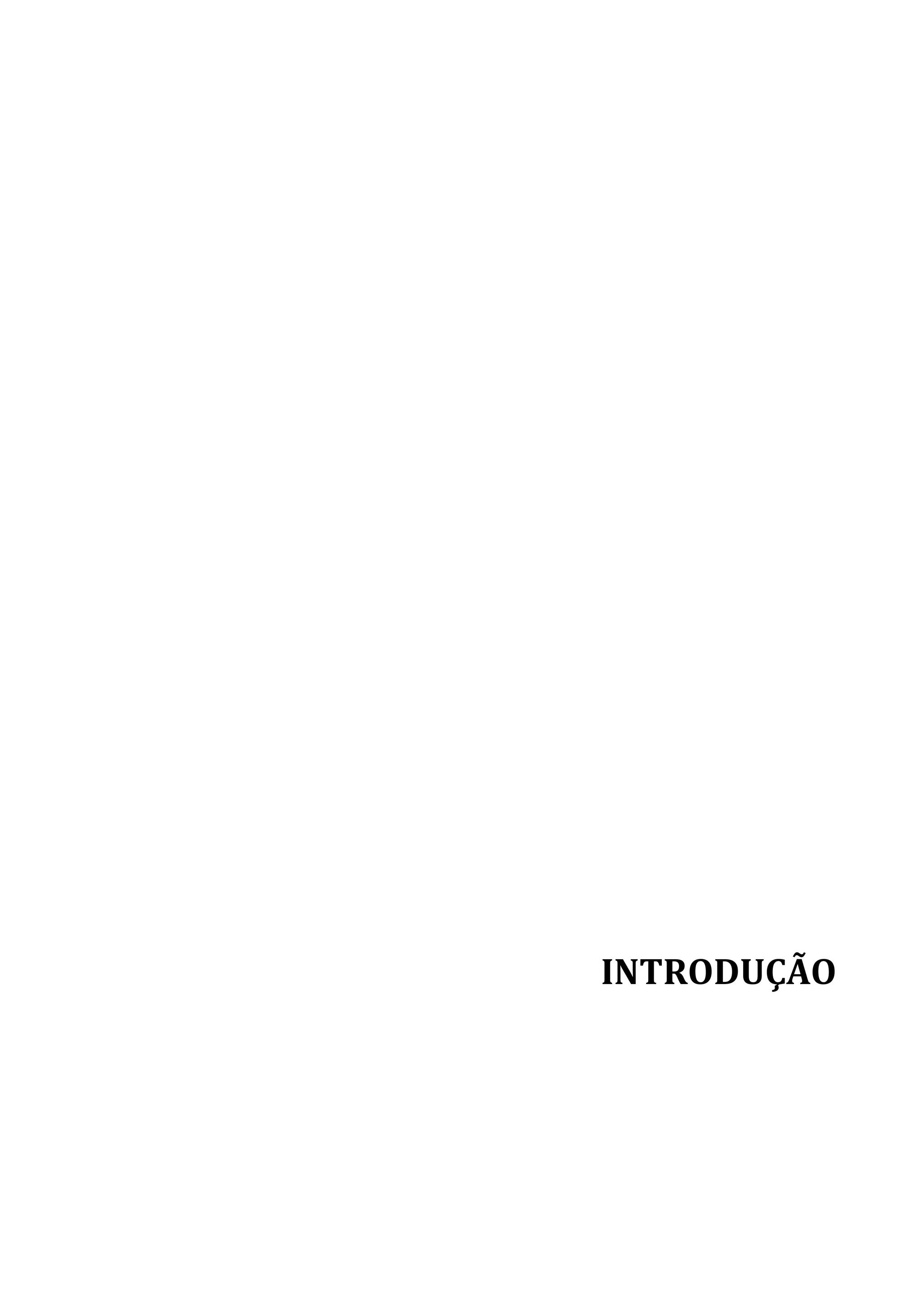 13




INTRODUÇÃO
 