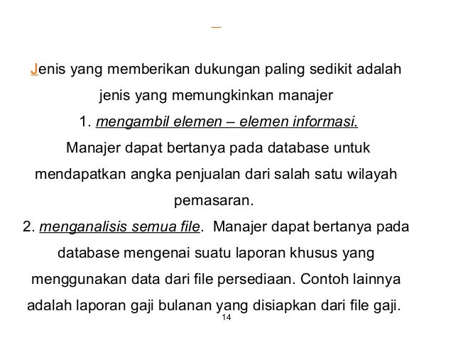 Sim sistem penunjang kebutuhan