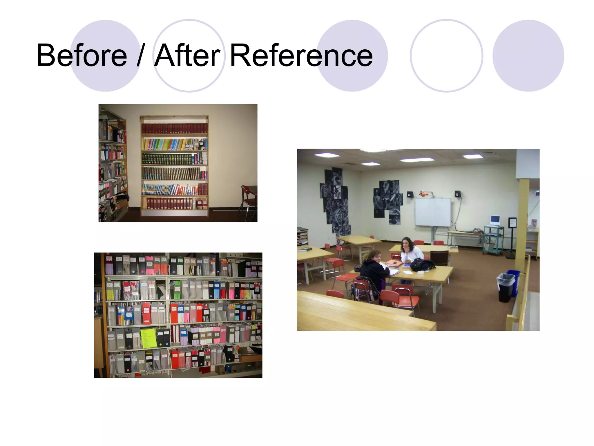 Before / After Reference 