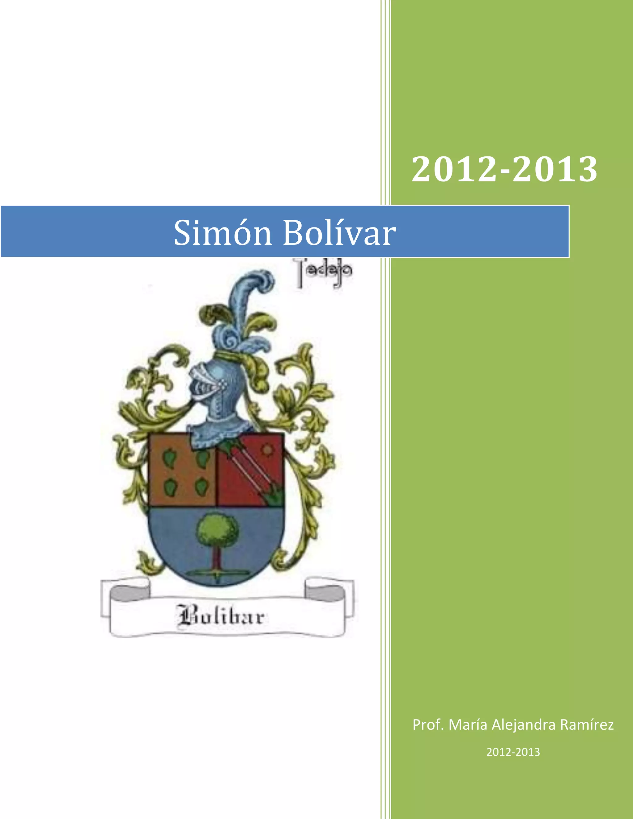 Simón bolívar | DOCX