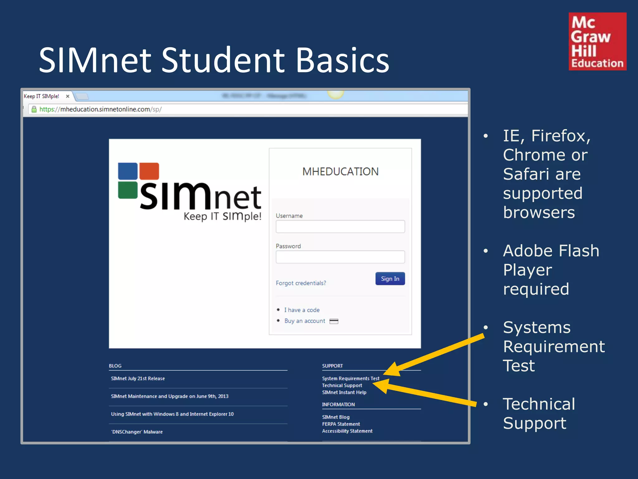 Sim net overview for students | PPTX