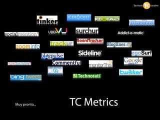 Texto

                         Texto




Muy pronto...   TC Metrics
 