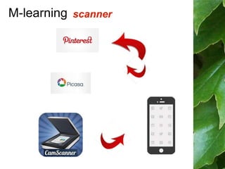 M-learning scanner 
 