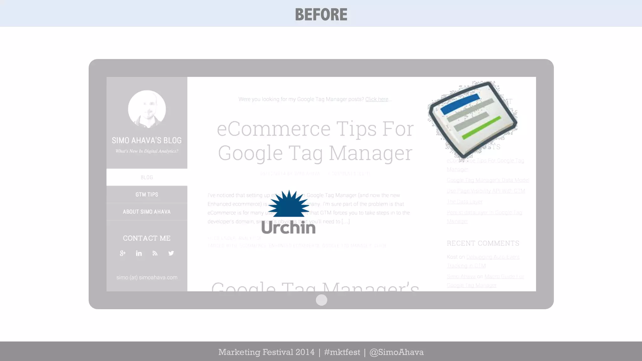 BEFORE 
Marketing Festival 2014 | #mktfest | @SimoAhava 
 