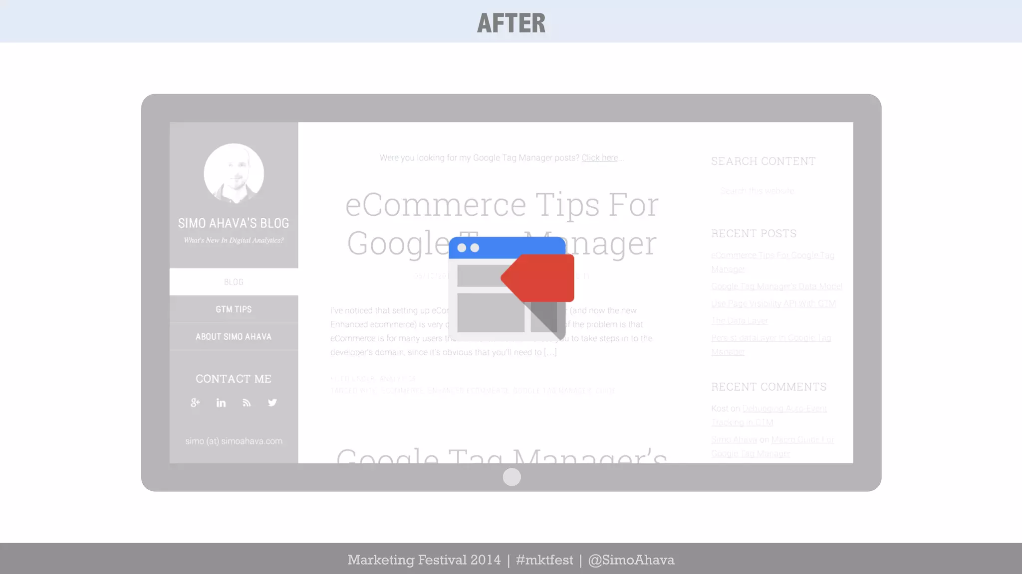 AFTER 
Marketing Festival 2014 | #mktfest | @SimoAhava 
 