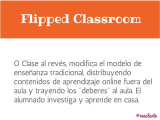 ABP y Flipped Classroom con Apps - SIMO 2016