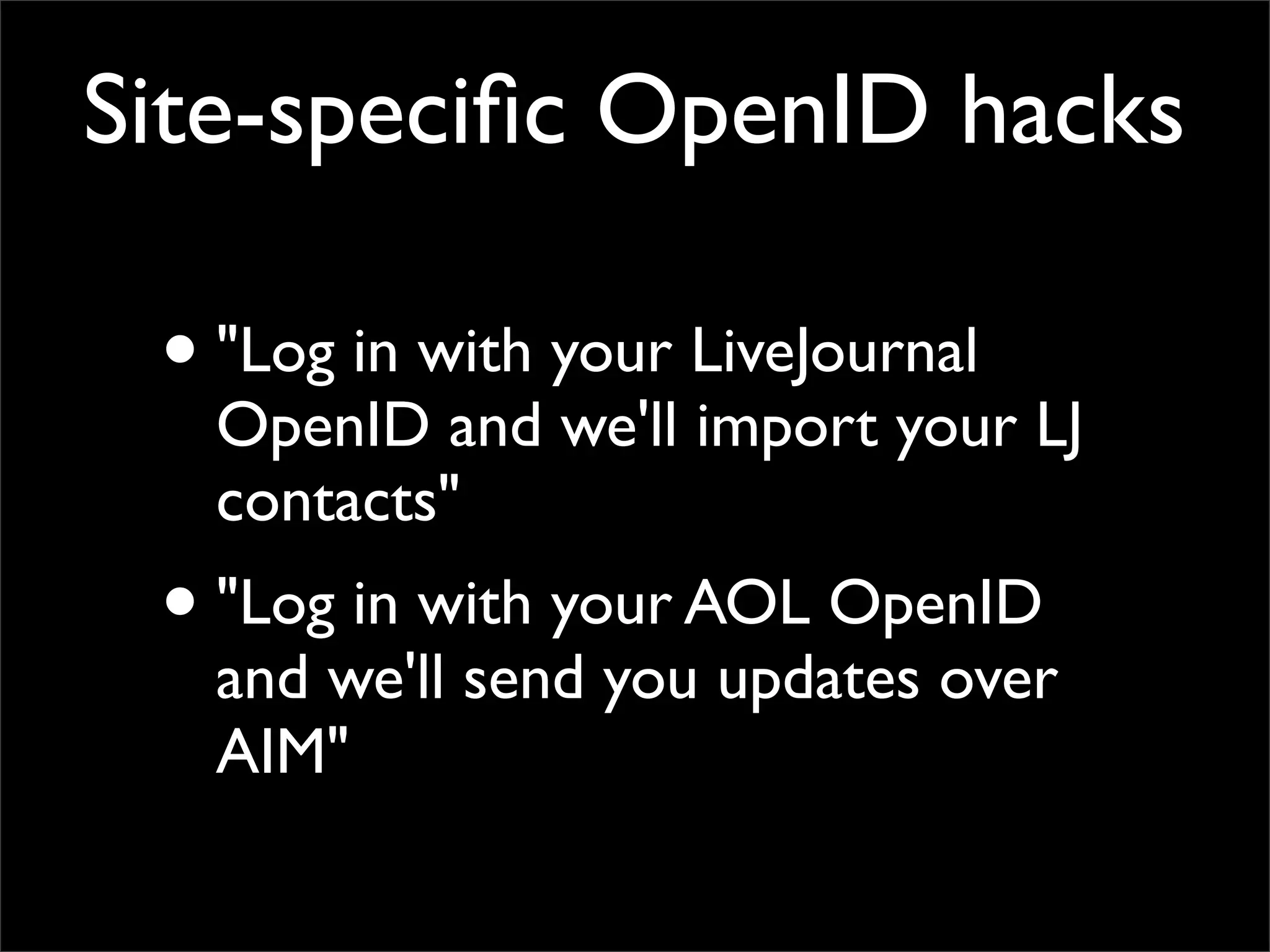 Simon Willison @ FOWA Feb 07