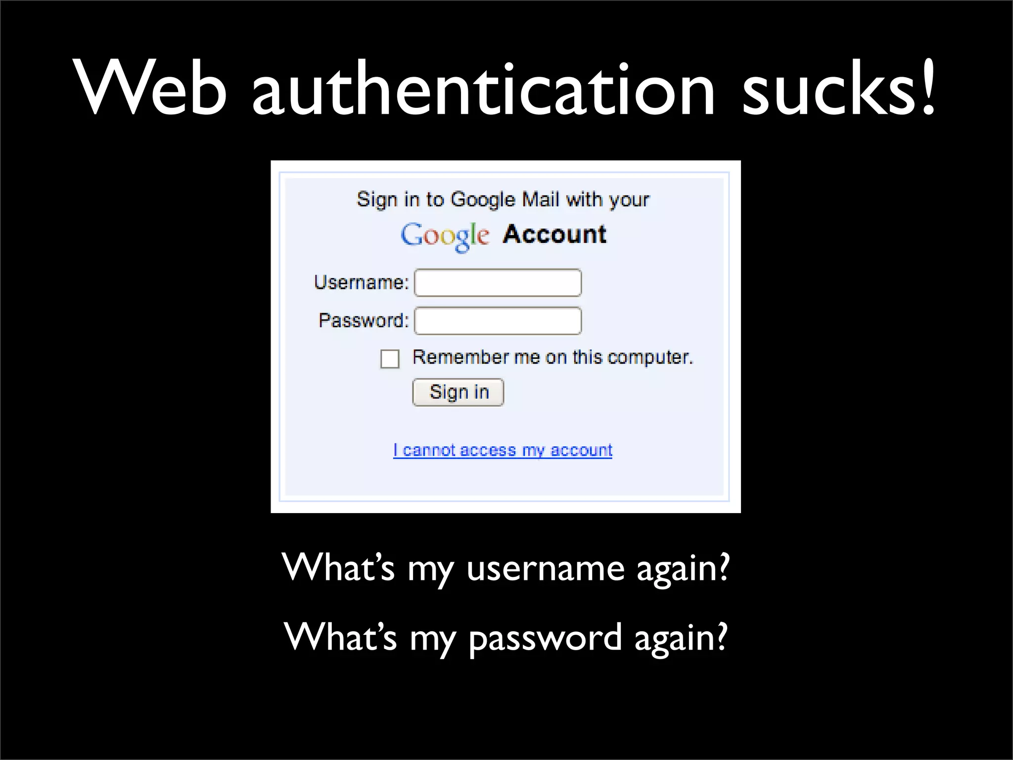 Simon Willison @ FOWA Feb 07