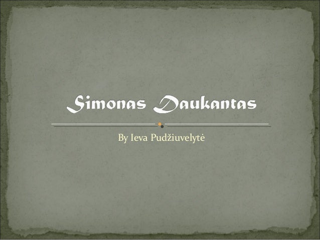 Simonas Daukantas