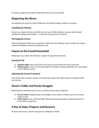 Simon Cowell’s Son Illness_ A Journey of Hope and Strength.docx