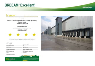 BREEAM ‘Excellent’ 
