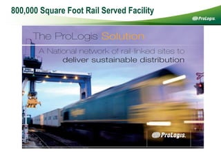 800,000 Square Foot Rail Served Facility  