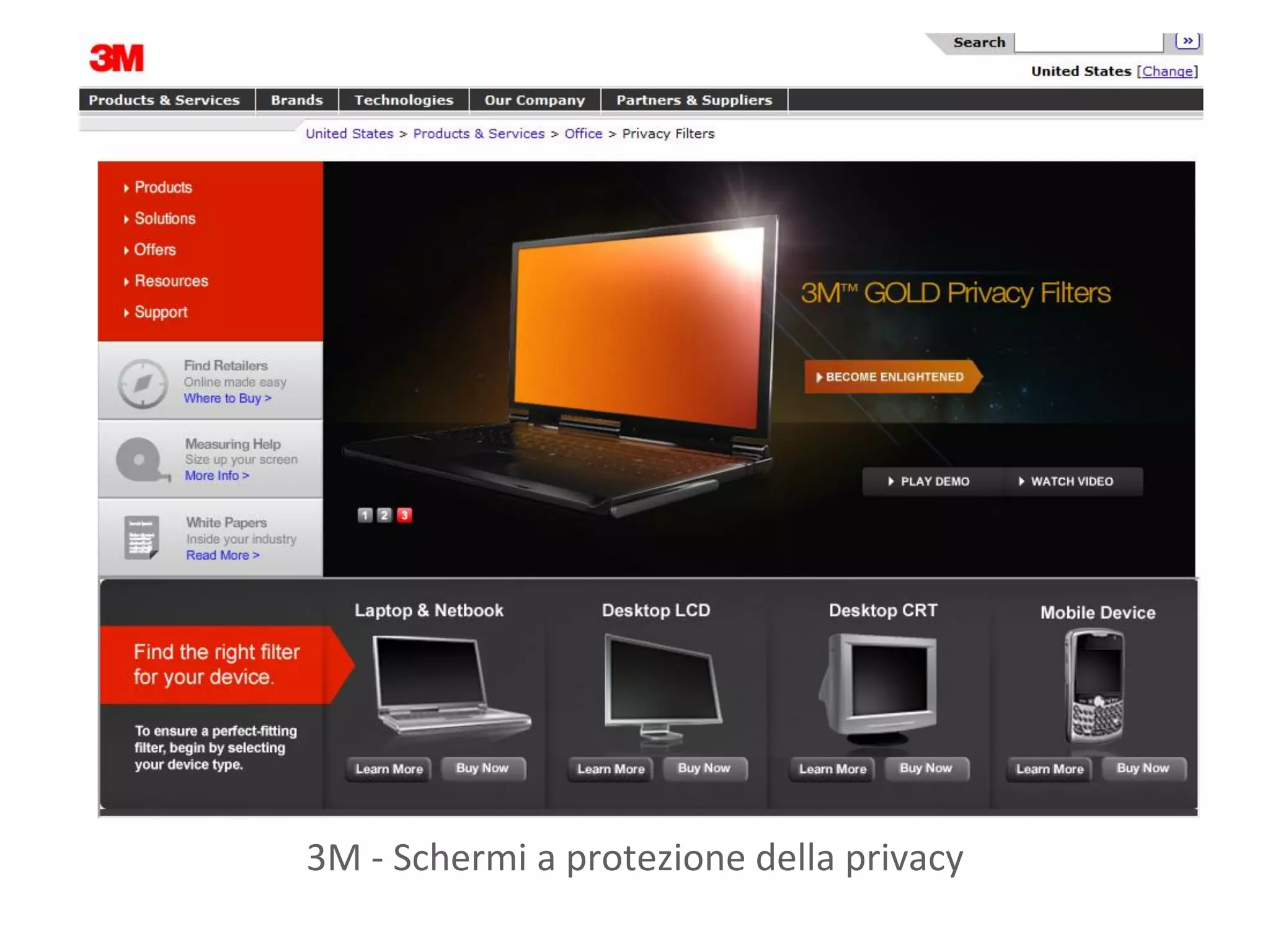 3M - Schermi a protezione della privacy
 
