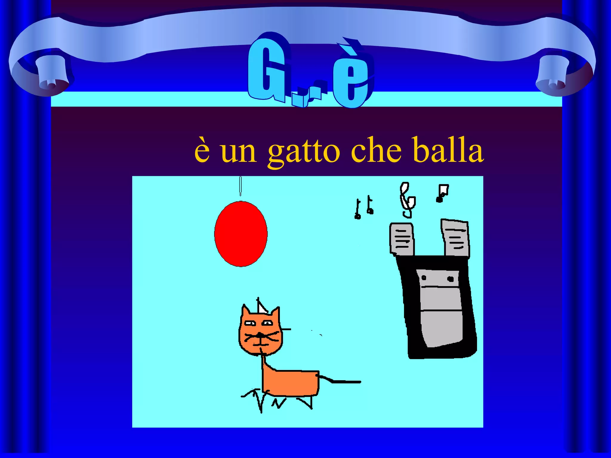 è un gatto che balla
 