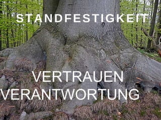 VERTRAUEN
VERANTWORTUNG