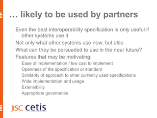 … and anything from VLE / LMS / e-learning? 