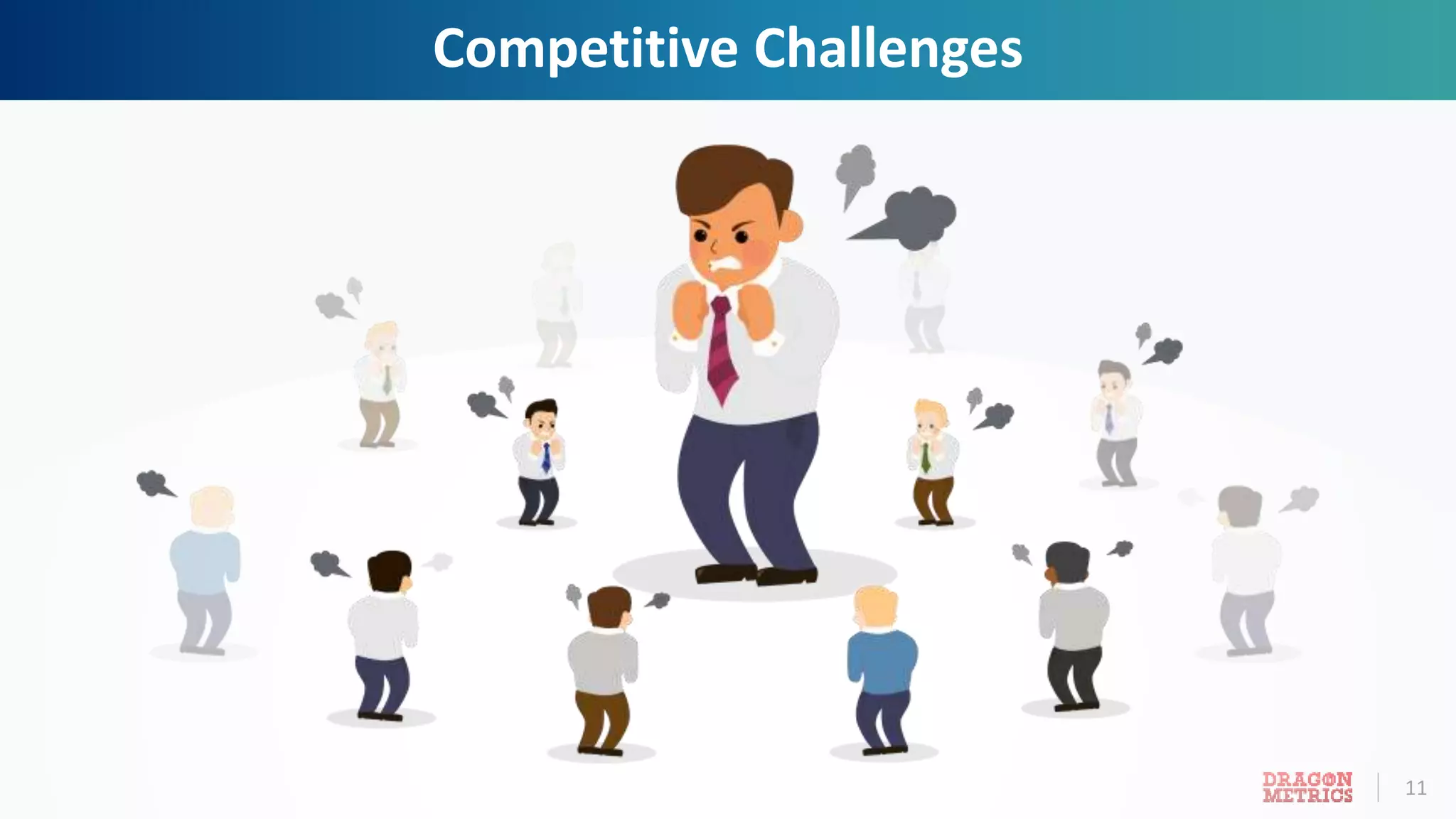 11
Competitive Challenges
 