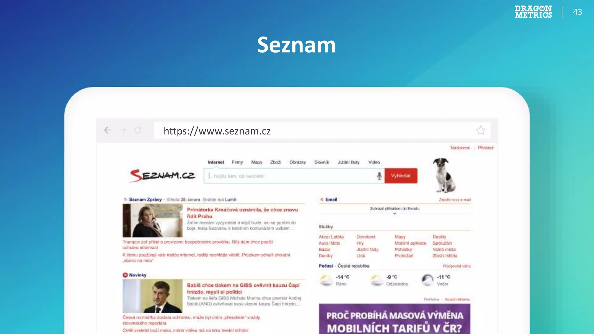 43
Seznam
https://www.seznam.cz
 