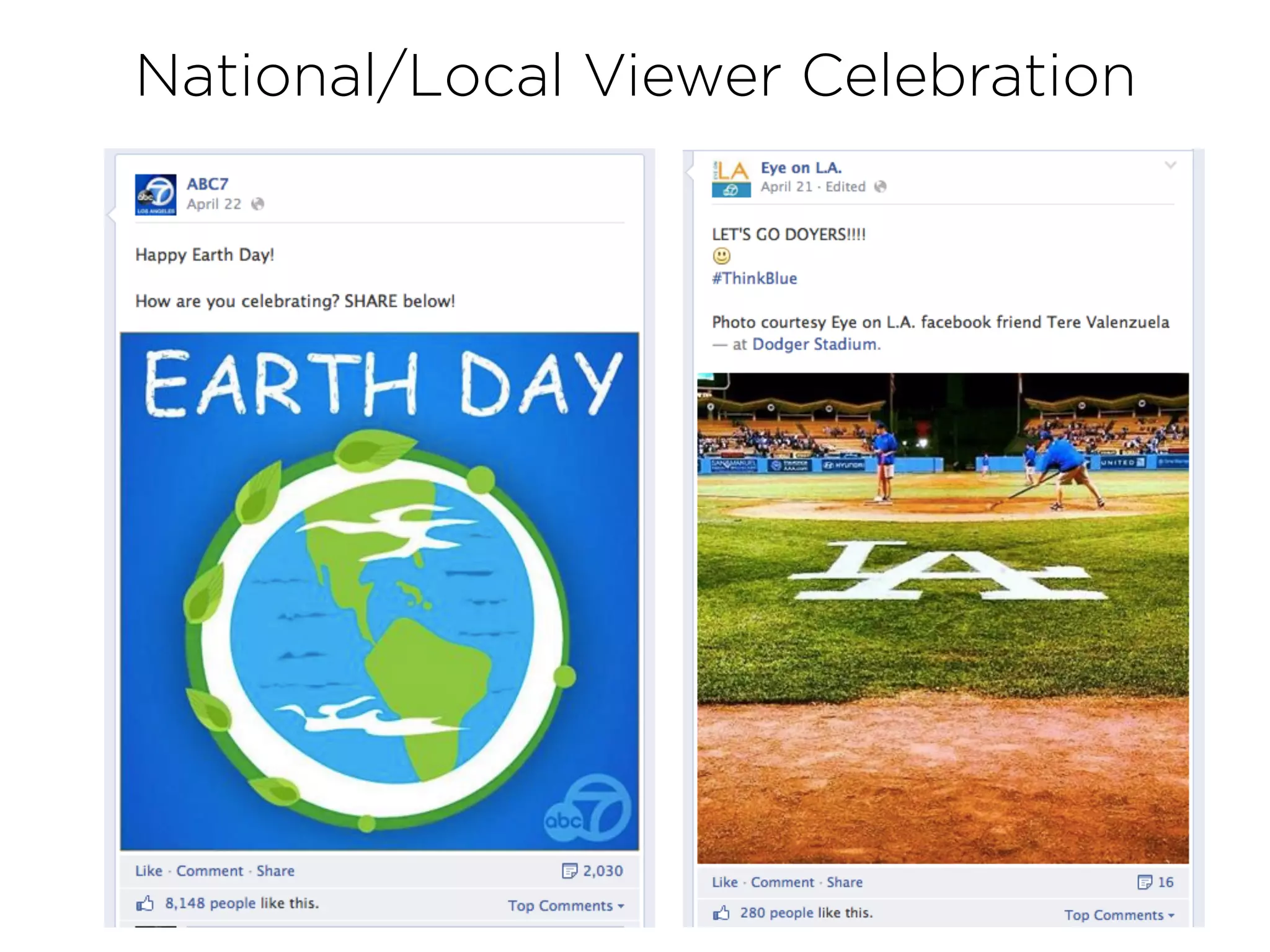 National/Local Viewer Celebration
 