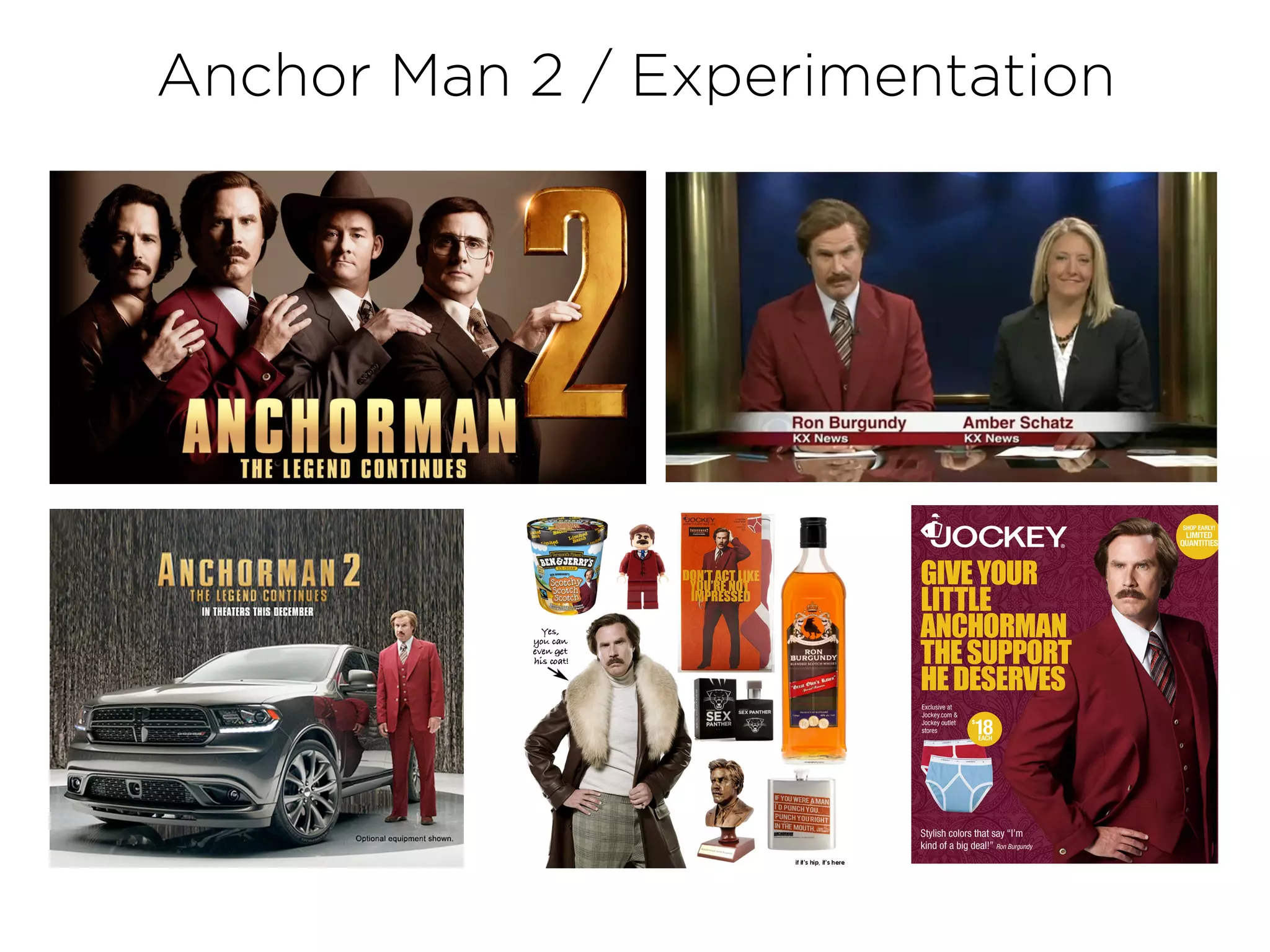 Anchor Man 2 / Experimentation
 