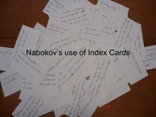 Nabokov's Compositional TOoL