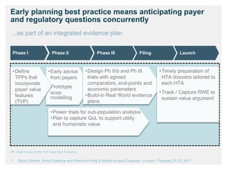 Early evidence development for new products - planning for ...