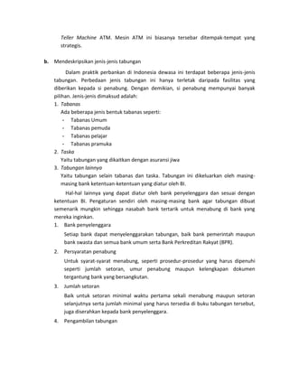 Simpanan tabungan dikonversi