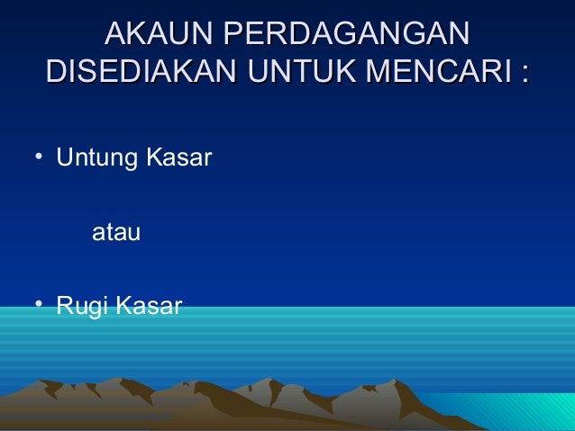 Pengiraan untung rugi forex