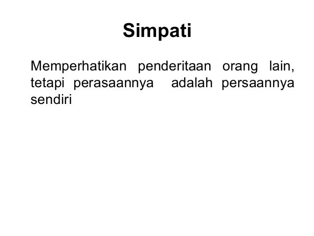 Simpati Modul Empati Dan Motivasi Simpati Modul Empati Dan Motivasi