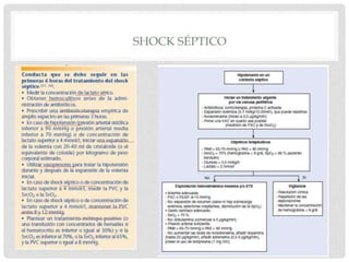 SHOCK SÉPTICO
 