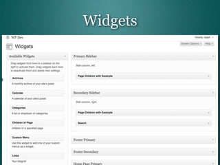 Widgets




http://core.trac.wordpress.org/ticket/18334
 