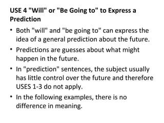 Predictions In English Simple future tense | PPT