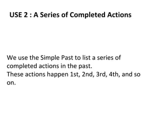 Simple past tense | PPT
