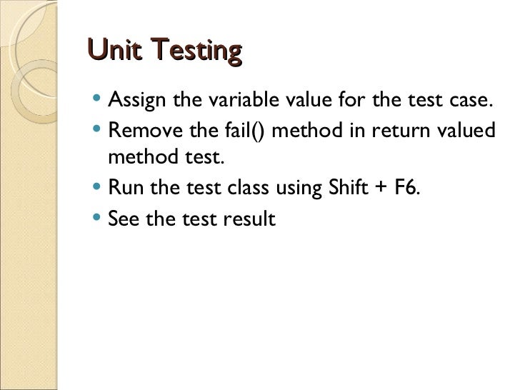 Simple Unit Testing With Netbeans 6.1