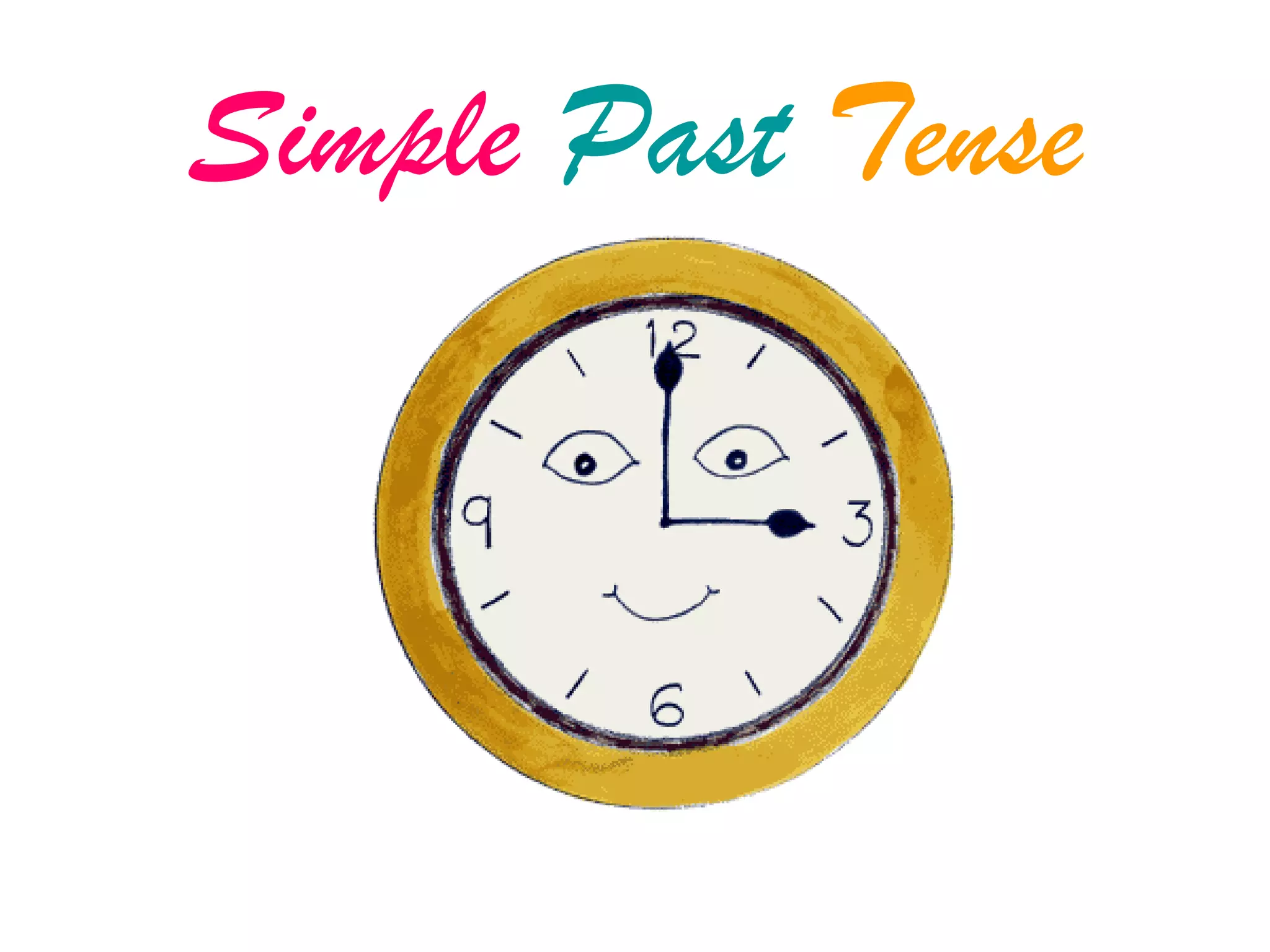 SIMPLE PAST TENSE -FUN ACTIVITIES- | PPT