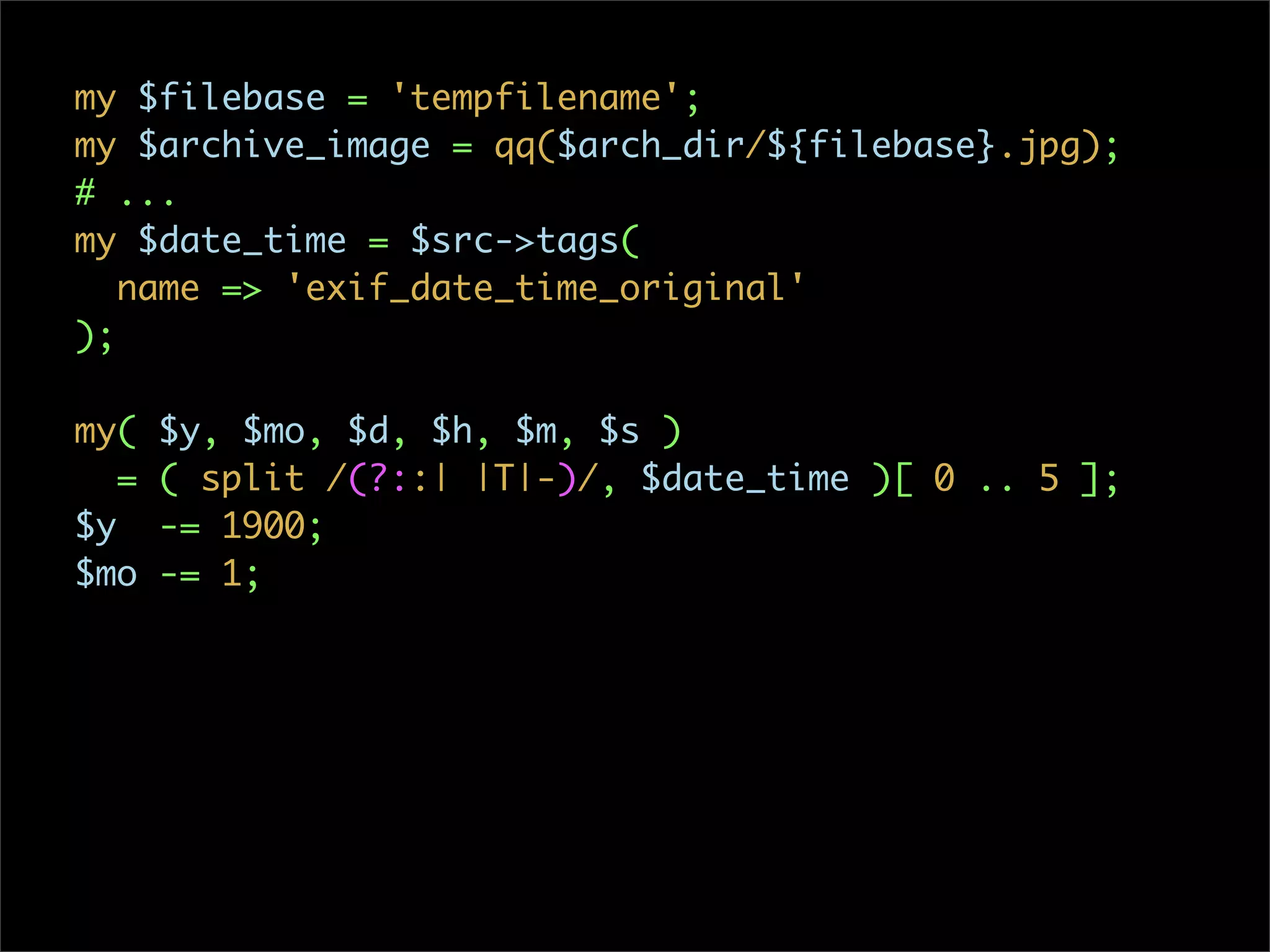 Simple Photo Processing and Web Display with Perl